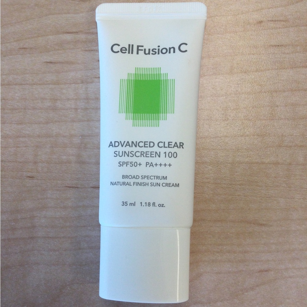 Cell Fusion C Advanced Clear Sunscreen 100 SPF50+, New, Sealed